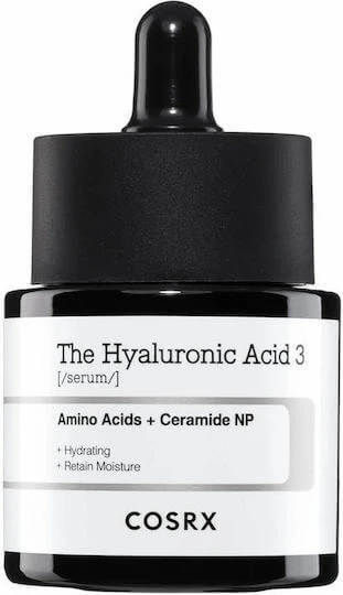 COSRX Die Hyaluronsäure 3 Aminosäuren + Ceramide NP Feuchtigkeitsspendendes Gesichtsserum mit Hyaluronsäure 20ml