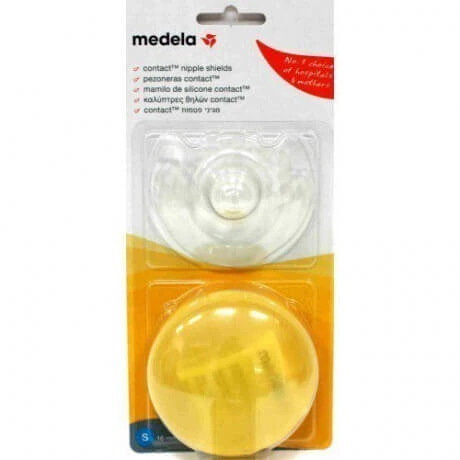 MEDELA Contact Nipple Shields-Silikon Nipple Shields mit kleinem Etui