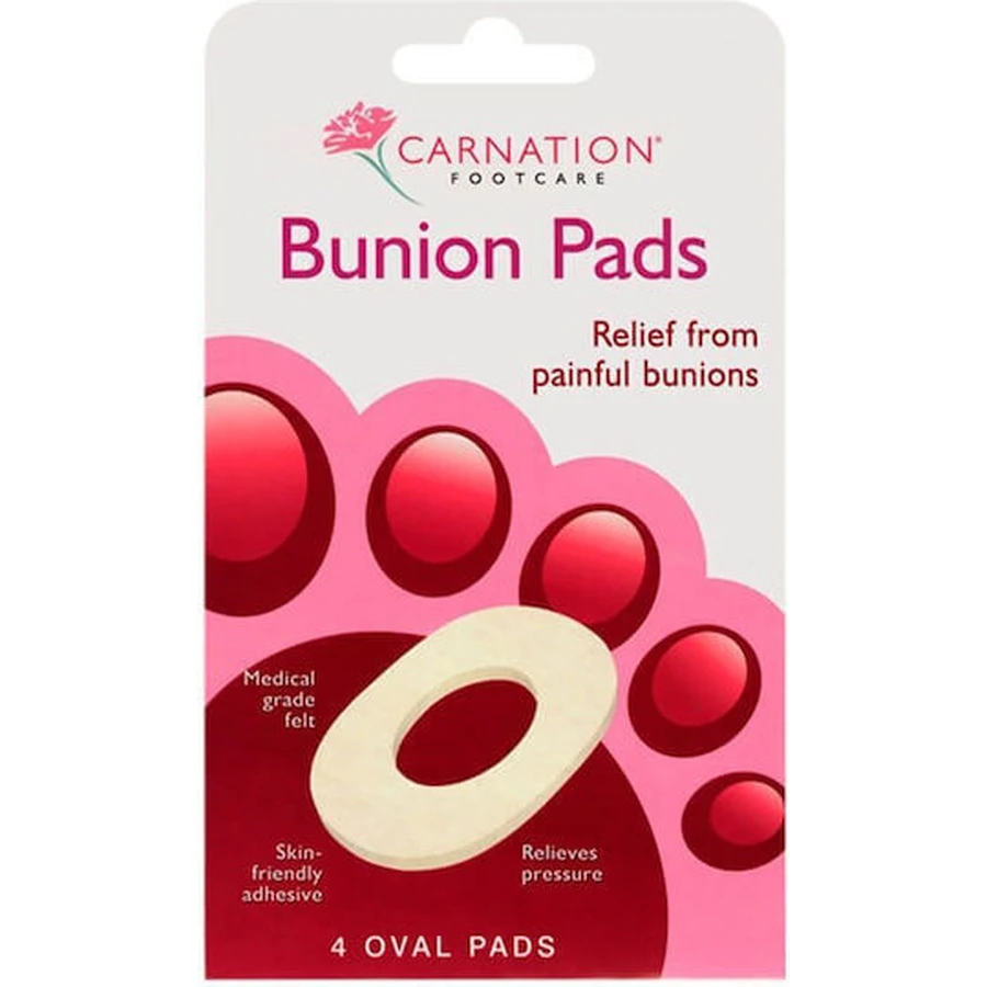 CARNATION Corn Pads Plăcuțe de protecție pentru degetele de la picioare care împiedică exercitarea presiunii 9 bucăți