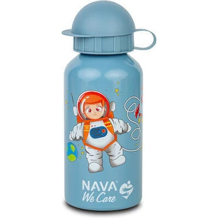 NAVA Sticlă de aluminiu We Care În albastru 400ml (10-125-011)