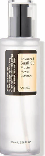 COSRX Advanced Snail 96 Feuchtigkeitsspendende & Anti-Aging Gesichtsessenz mit Schneckensekret für Glanz & Panacea 100ml