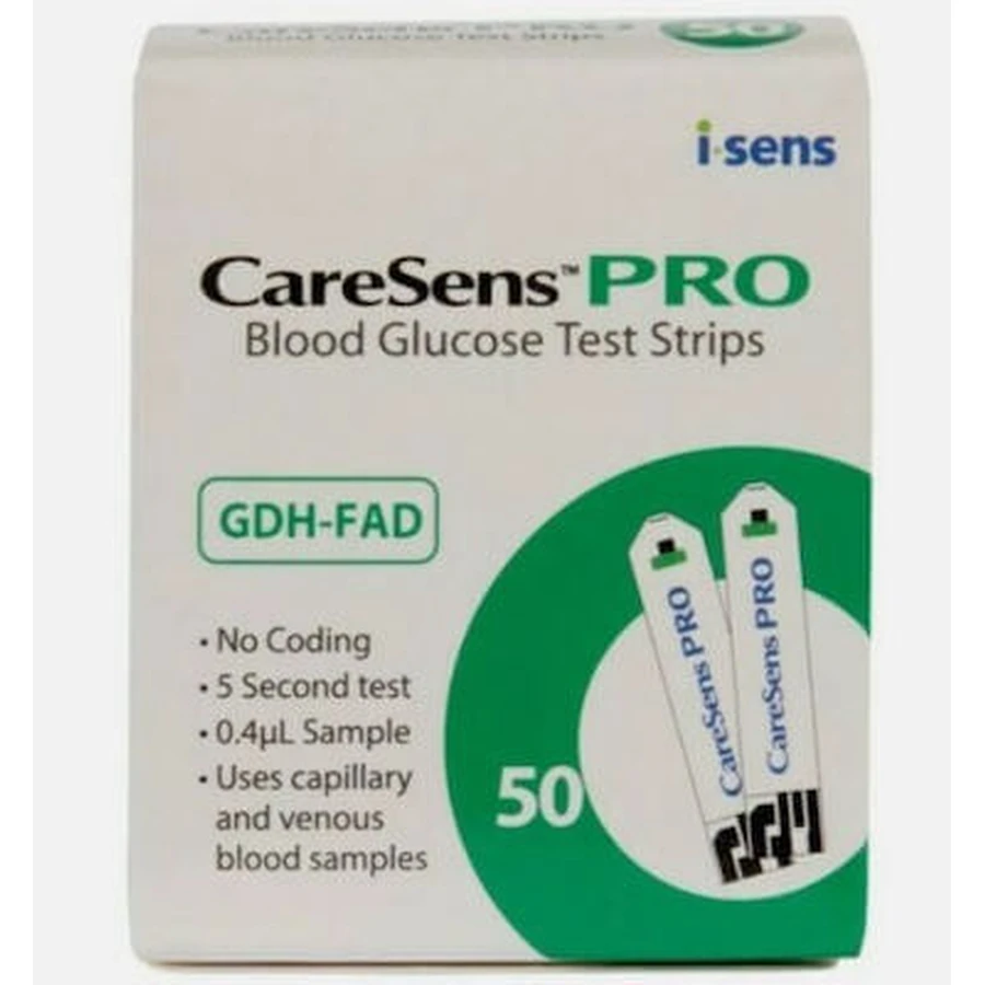 CARESENS Suikermeetstrips 50 Stuks