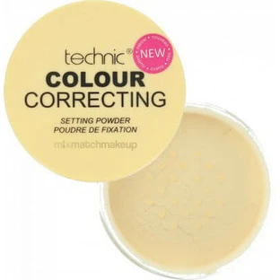 TECHNIC Yellow Color Correcting Loose Setting Powder 20gr