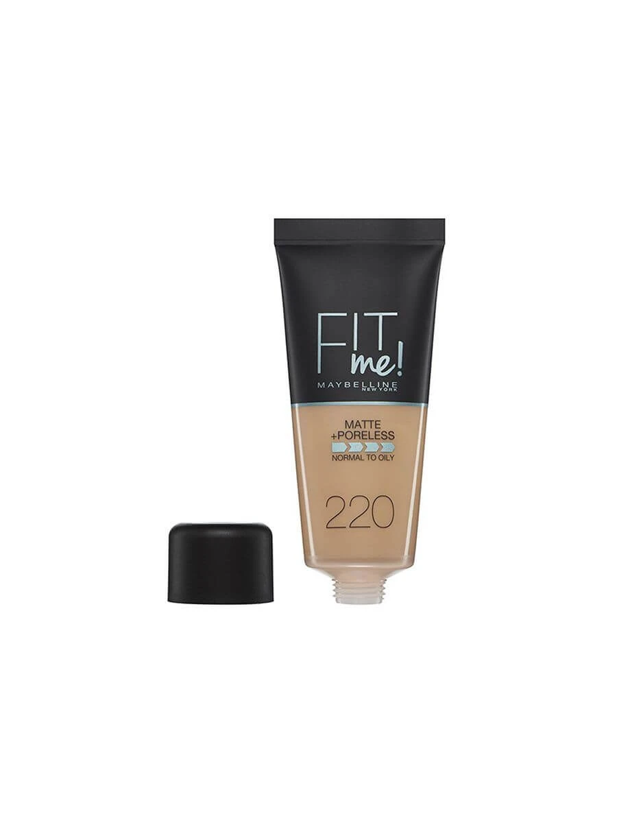 MAYBELLINE Fit Me Foundation für natürliche, matte Deckkraft 30ml 220 Classic Beige
