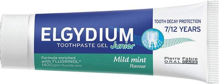 ELGYDIUM Zahnpasta für Kinder Milde Minze 50ml