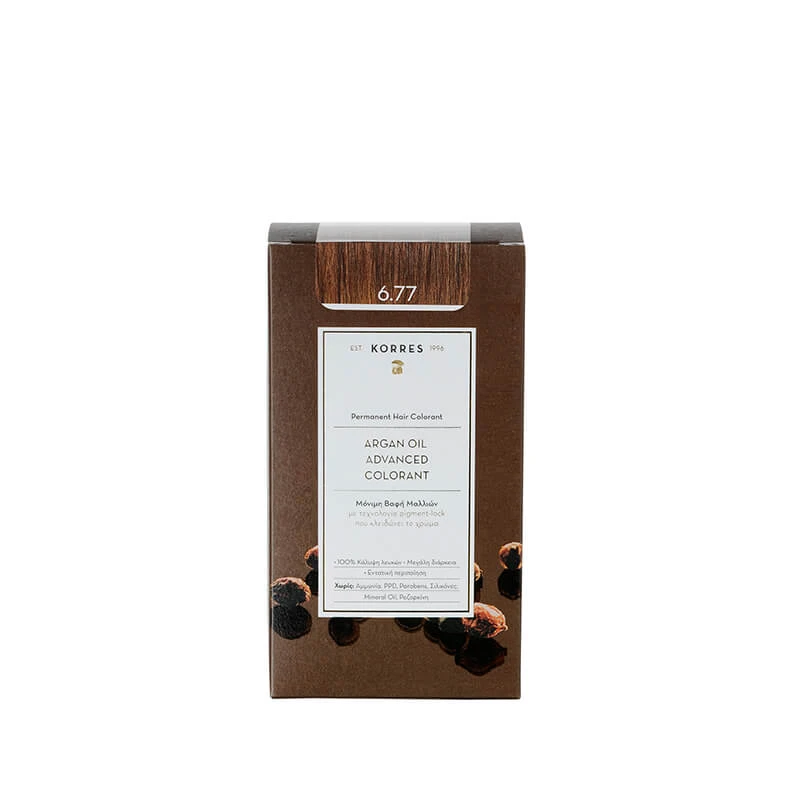 KORRES Arganöl Advanced Colorant Haarfärbemittel 6.77 Praline 50ml