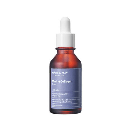 Marine Collagen Fast Absorbing Anti-Ageing Serum, 30 ml, Mary and May