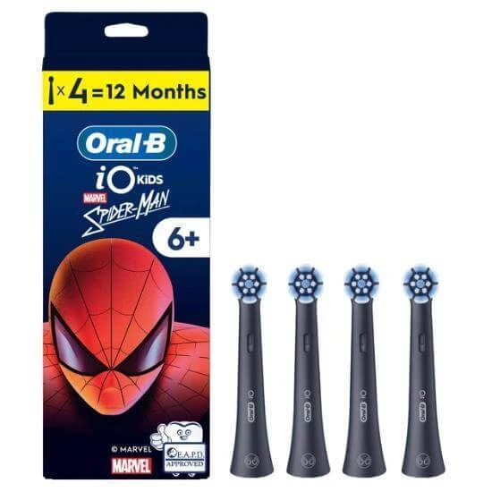 ORAL B Ersatzteile iO Kids Gentle Spiderman 4 Stück