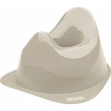 NUK Trainingssitz mit hoher Rückenlehne zum Abstützen & breitem Schutzsitz Grau 10.256.376