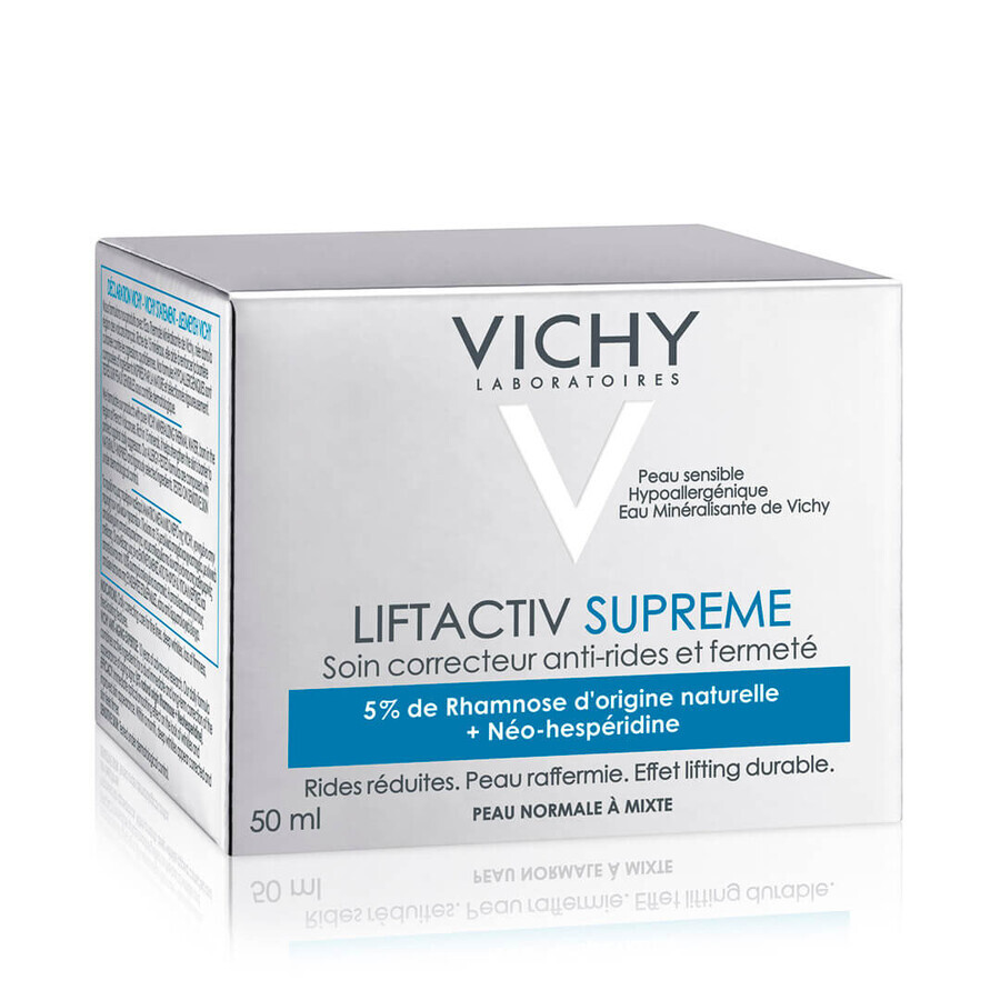 Vichy Liftactiv Supreme Anti-Falten und straffende Creme für normale bis Mischhaut, 50 ml