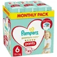 PAMPERS Pampers Pampers Monthly Premium Care Pants Diapers-Braces No6 (+15kg) x93 Pieces