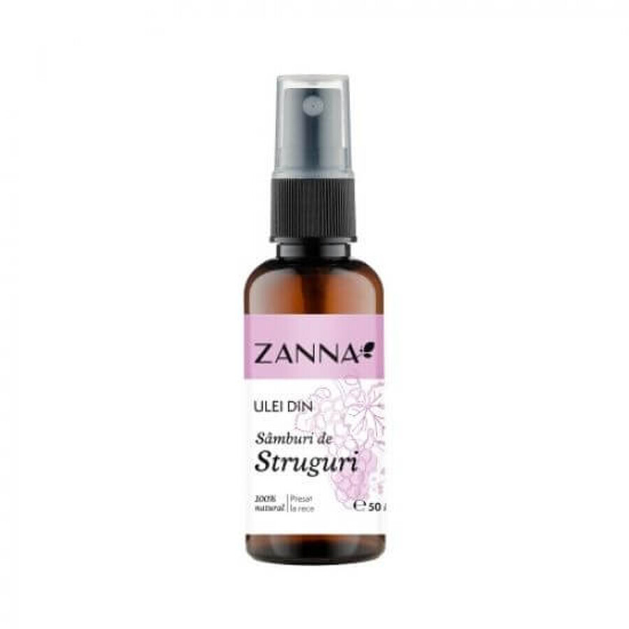 Ulei din samburi de struguri, 50 ml, Zanna