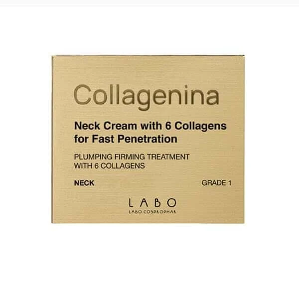 COLLAGENINA Halscreme Grad 1 Halscreme mit 6 Molekülen Kollagen, 50ml