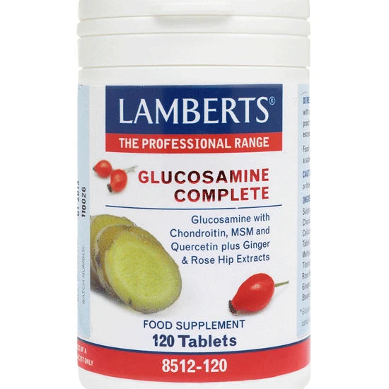 LAMBERTS Glucosamine Complete für eine gute Gelenkfunktion x120 Tabletten