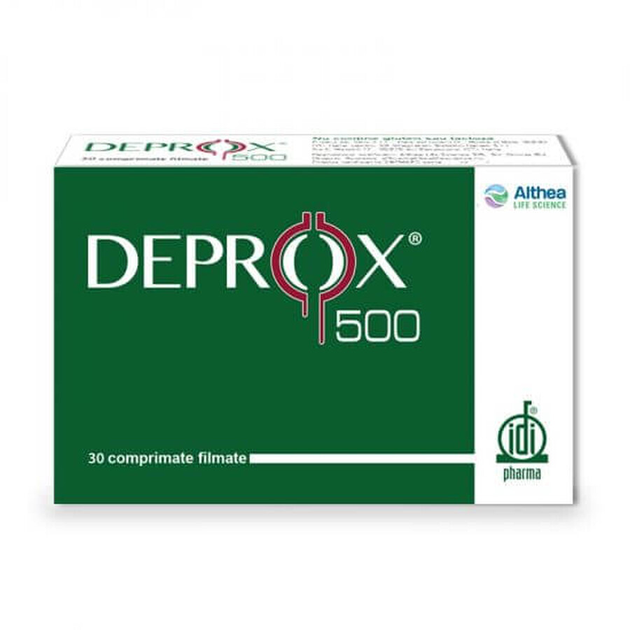 Deprox 500, 30 comprimate, Althea Life Science