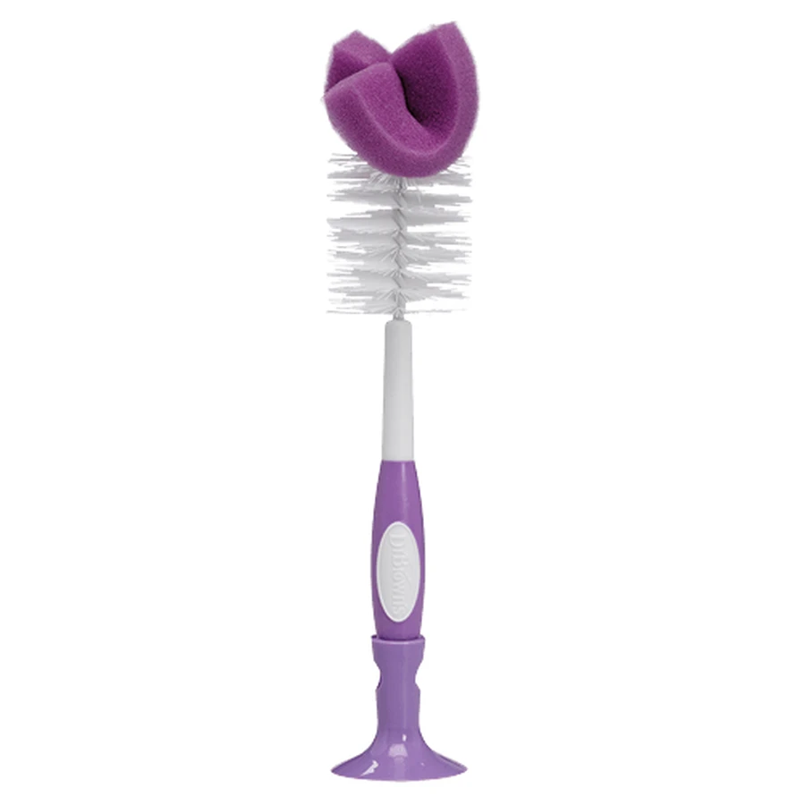 DR. Spazzola per bottiglie DR BROWN'S Spazzola per la pulizia delle bottiglie in vari colori - Viola