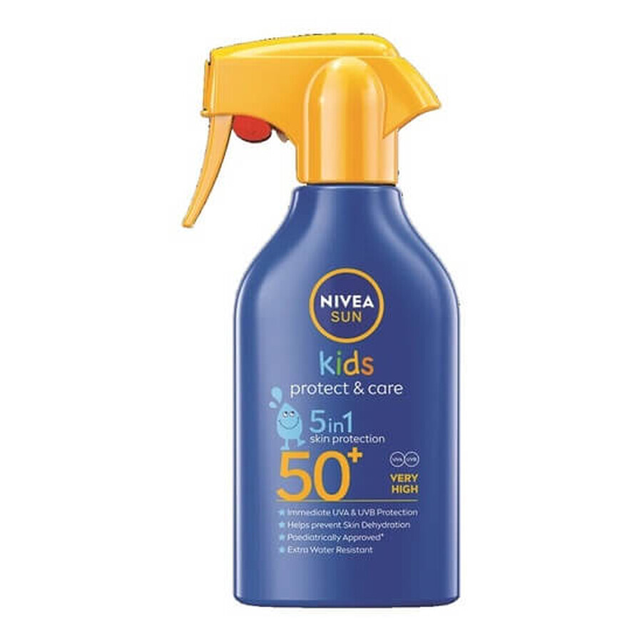 Spray for children with SPF50+ Protect & Care, 270 ml, Nivea Sun