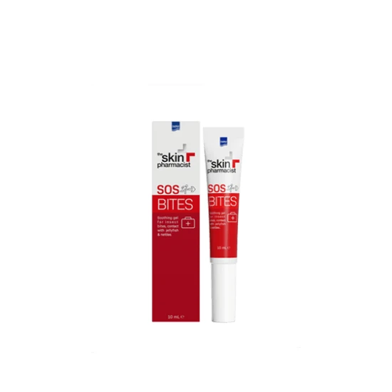 THE SKIN PHARMACIST SOS Bites Soothing Gel für sofortige Linderung nach Bissen 10ml