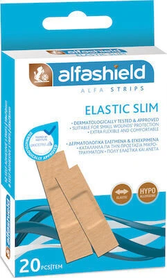 ALFASHIED Strips Elastic Slim Self-Adhesive Bias Pads 2 Größen 20 Stück