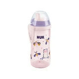 NUK Kiddy Cup Night Nipple 12m+ 300ml in verschiedenen Farben - lila
