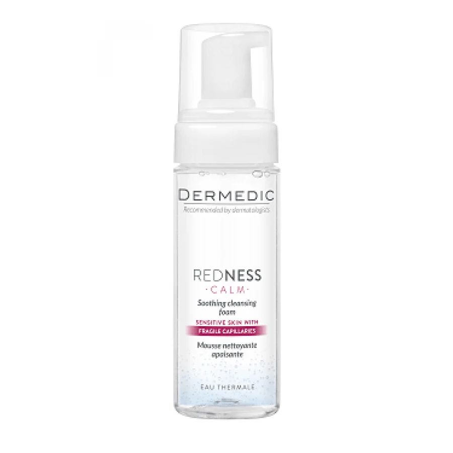 DERMEDIC Redness Calm Soothing Cleansing Foam Spumă de curățare facială 150ml
