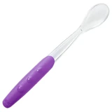 NUK Easy Learning Set weicher Silikon-Nahrungslöffel für 4+ Monate 2 Stück in verschiedenen Farben - lila
