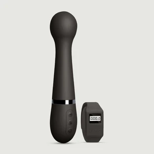 Esercitatore vibrante a parete a cono - Nero