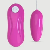 Vibrator Bullet cu 12 funcții, mic și zgârcit - roz
