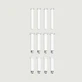 Mancage Ersatz Mancage Pin Set - Transparent
