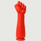 Fisting Silicon Hand Stretch No.3 30 x 9.8 cm - Rot