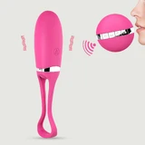 Secret Delight Vibrator Deluxe cu telecomandă activată vocal - Roz