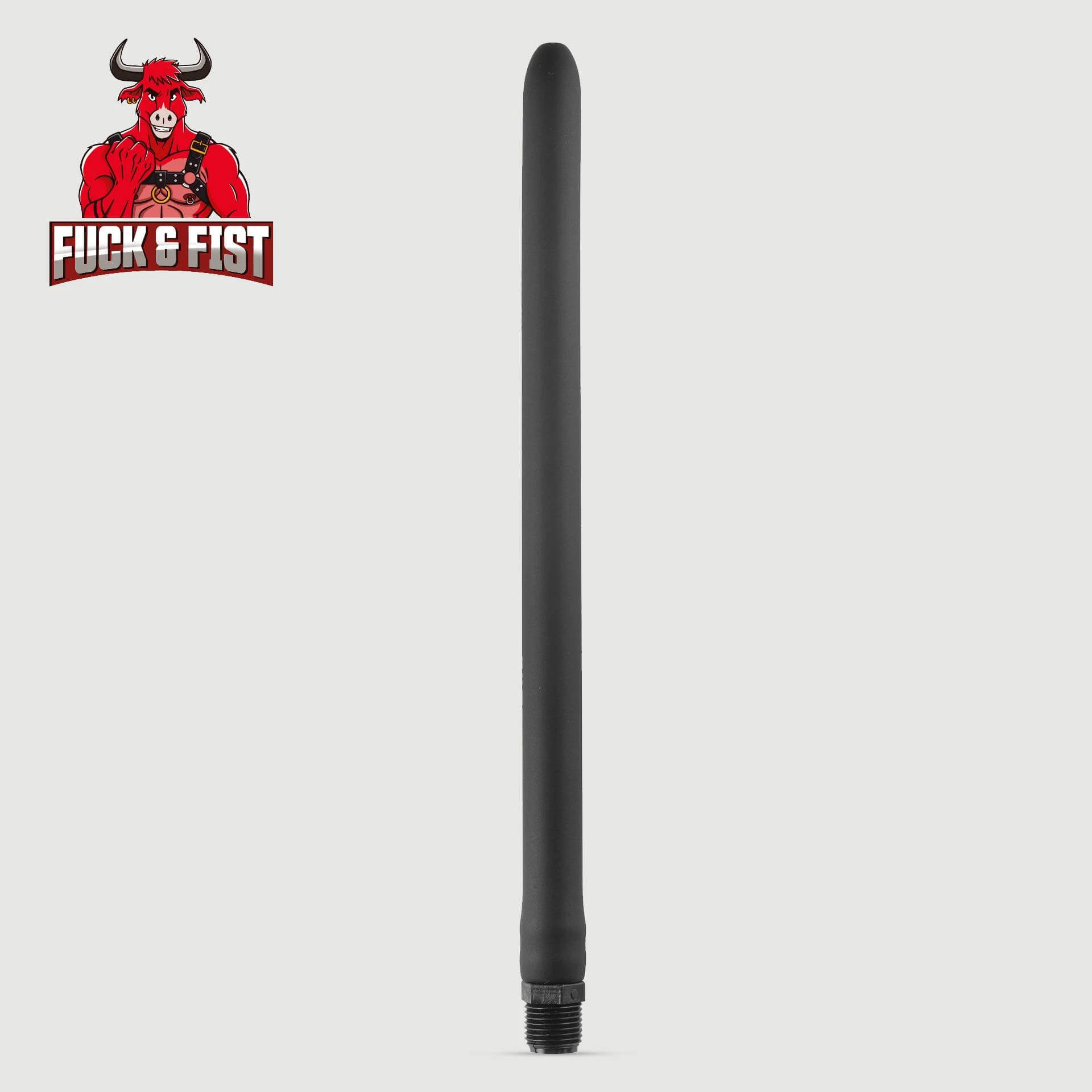 Fuck & Fist Toy Silikondüse Klistierspitze 30 cm - Schwarz