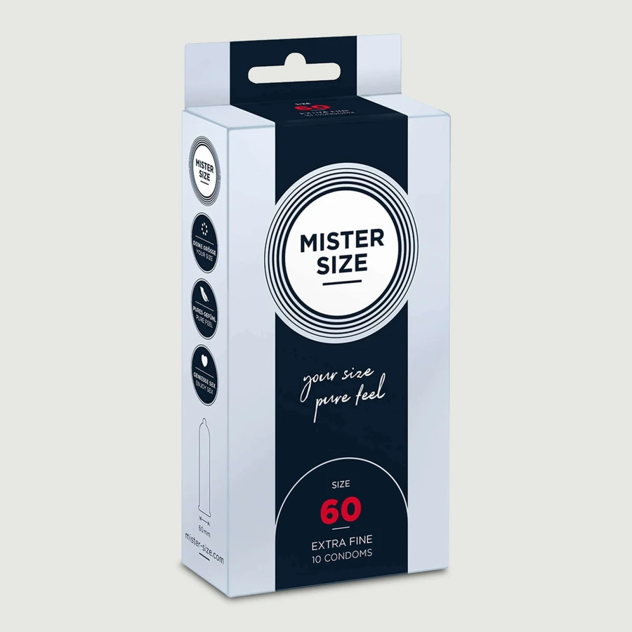 Mister Size Pure Feel Kondome 60 mm - 10 Stück