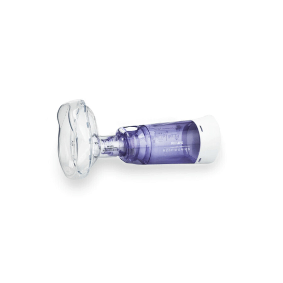 Respironics Optichamber Diamond Chambre d'Inhalation 1-5 ans, Philips