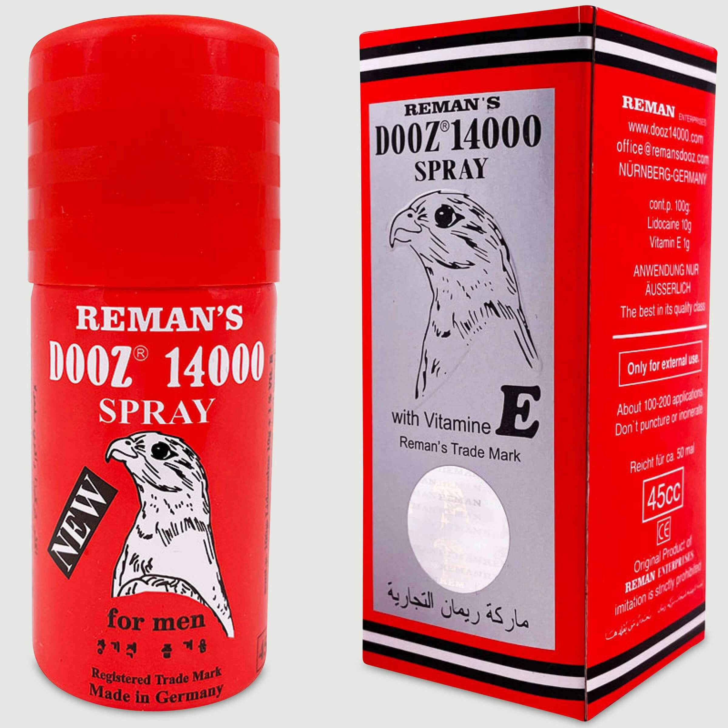 Reman's Dooz 14000 Ejakulationsspray für Männer - 45 ml