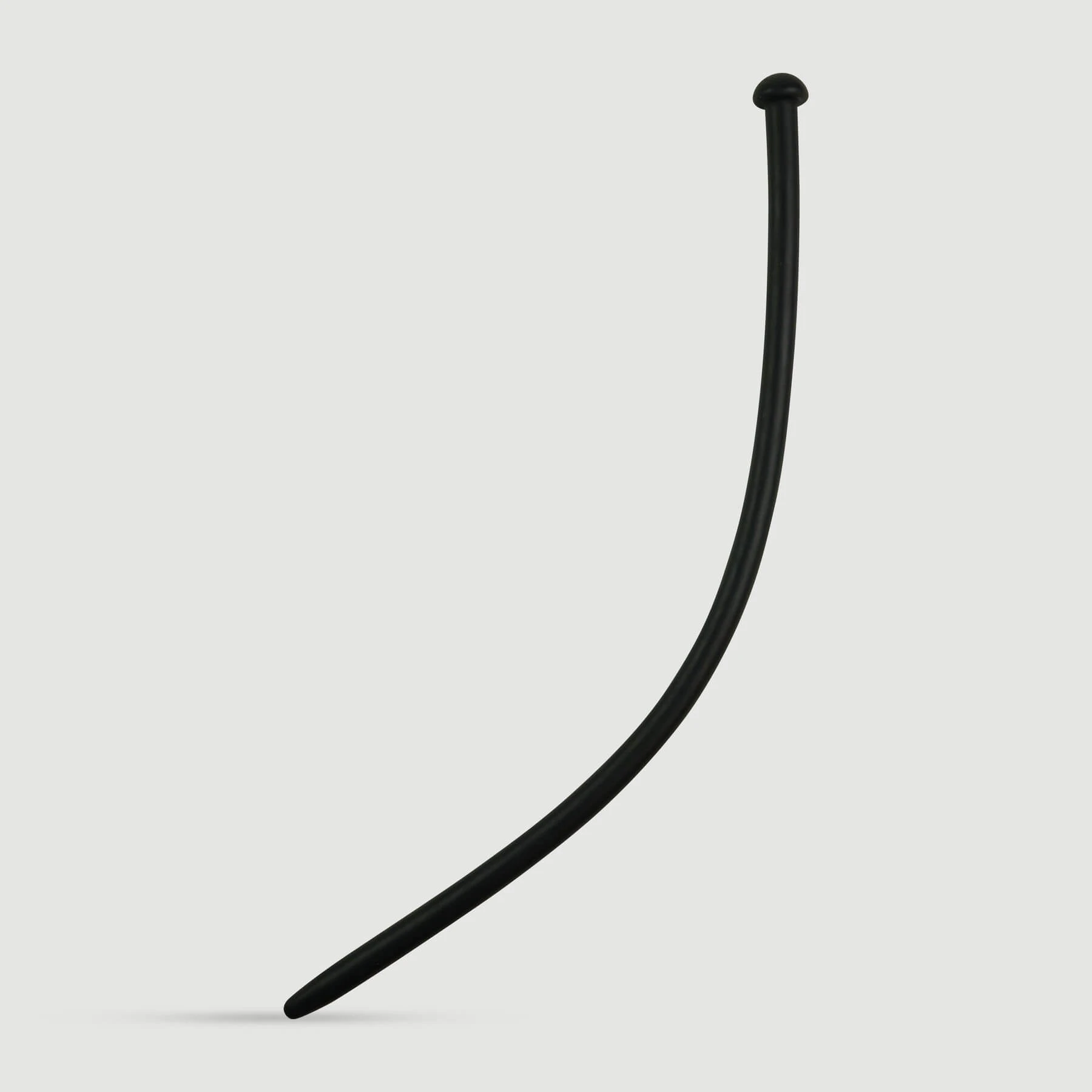 300 x 9,5 mm Silikon-Urethral-Schall - Schwarz