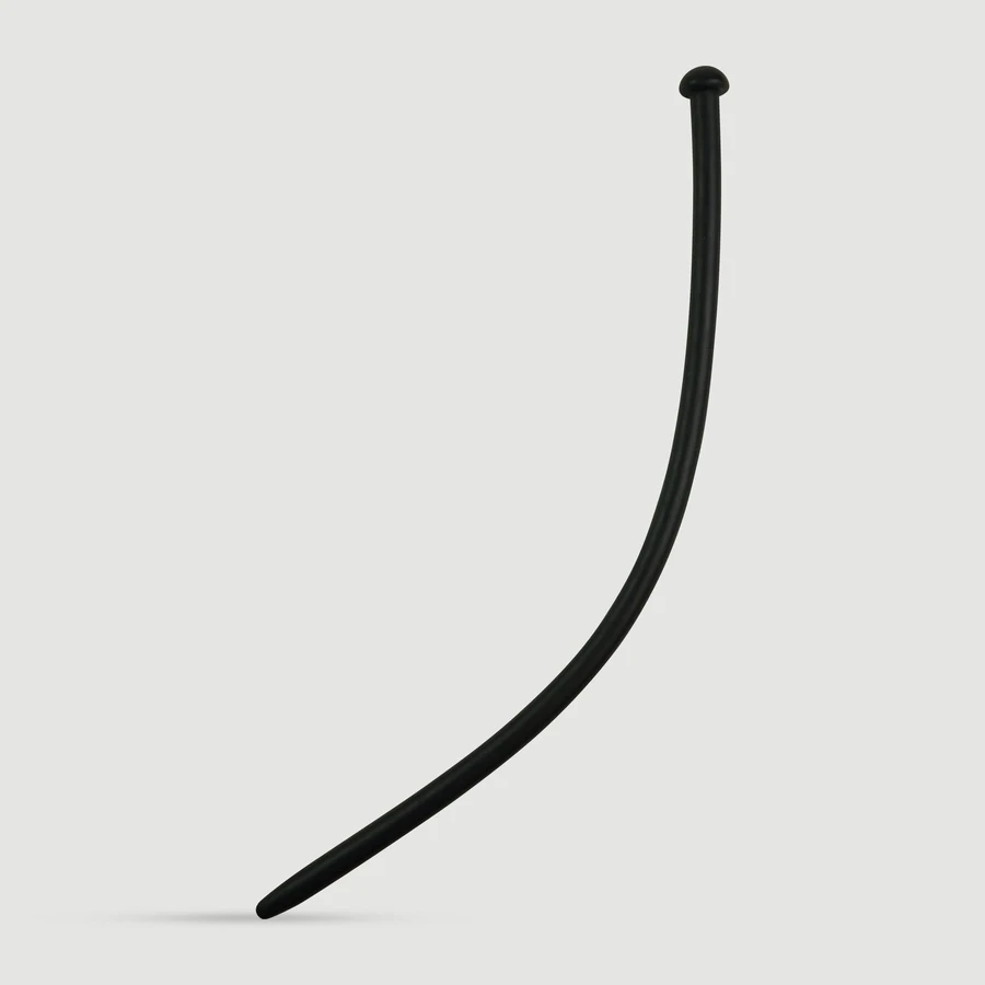 Silikonowy dźwiękowód do cewki moczowej 300 x 9,5 mm - czarny: ceny i cechy