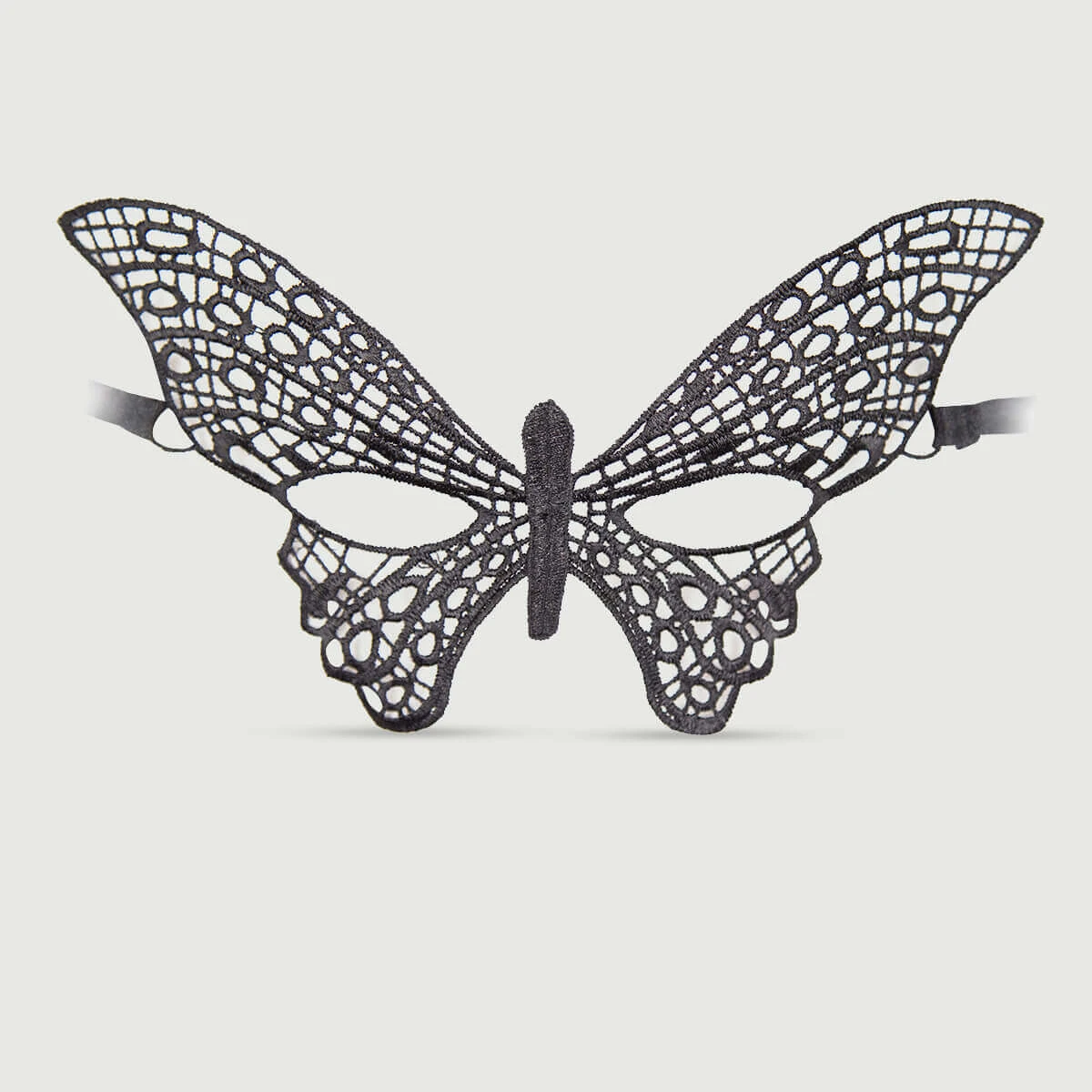 Lace Butterfly Augenmaske - Schwarz