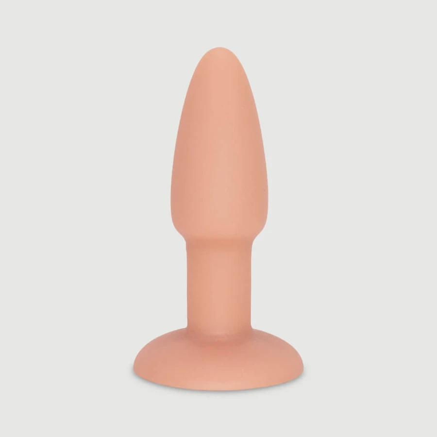 Anal Collection Ranna Large Silicone Butt Plug - Flesh