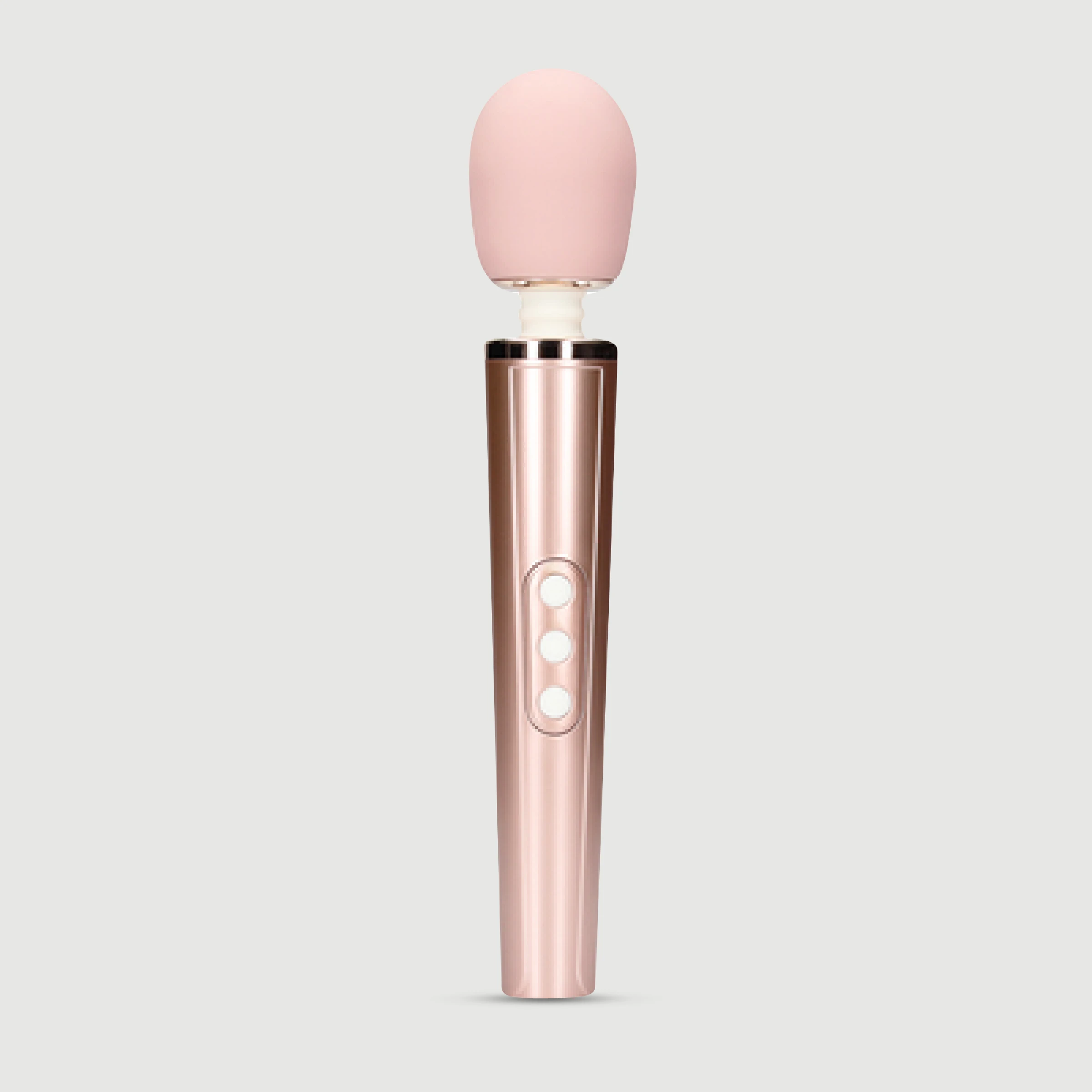 Loveline Leistungsstarke Silikon Kopf Massage Zauberstab Vibrator - Rosa