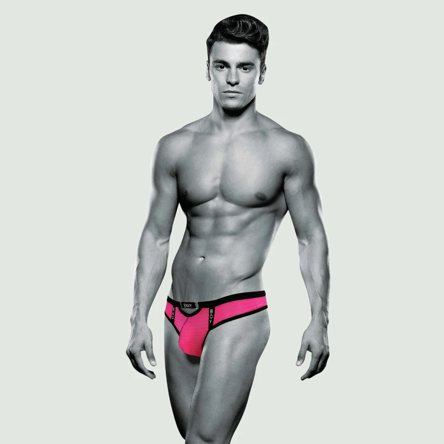 Bad Boy Tanga - Rosa - Groß/X-Groß