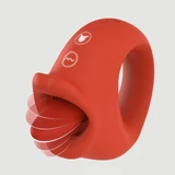 Eros Sexopolis 10 Funktion Vibrierende Zunge Klitoris Stimulator - Rot