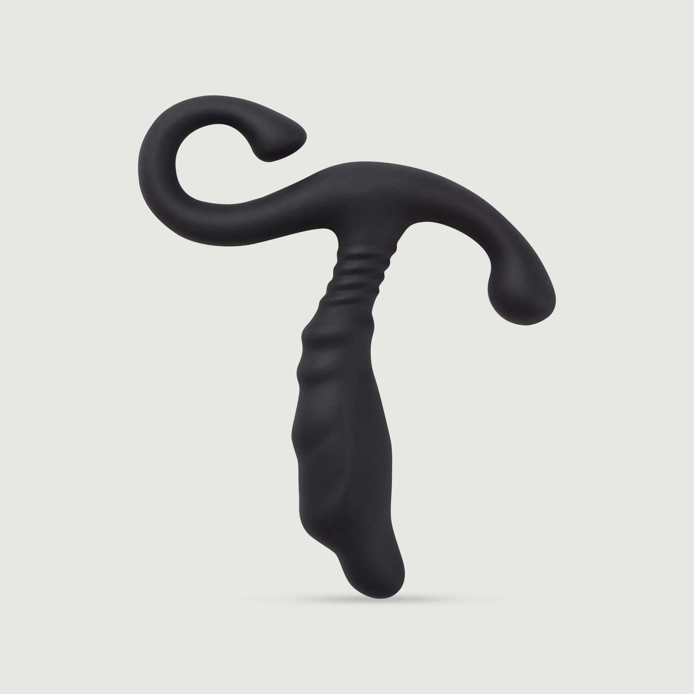 E5 Silikon Prostata Stimulator - Schwarz