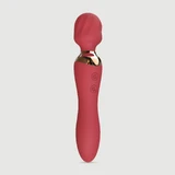 Vibro-Wall Stimolatore e vibratore da parete in silicone Premium 2 in 1 - Rosso