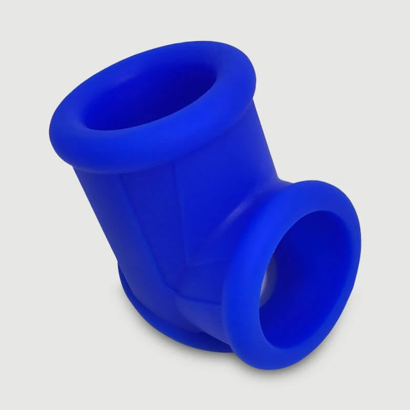 Flexible Bahre Tasche Flüssigkeit Silikon Ball Stretcher - blau