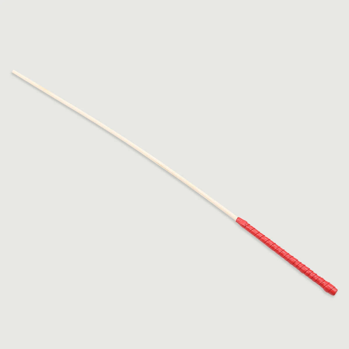 Bambus Spanking Stock mit rotem Griff - Rot