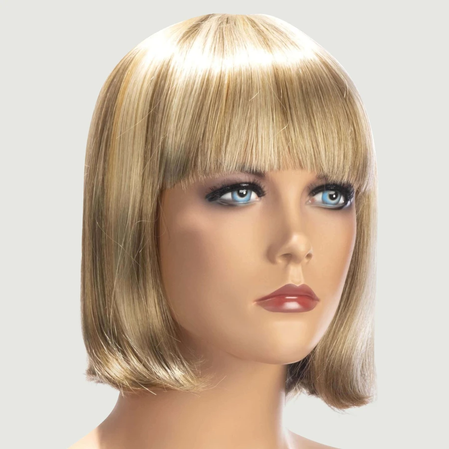 Peruca Sophie Păr mediu cu reflexii blonde
