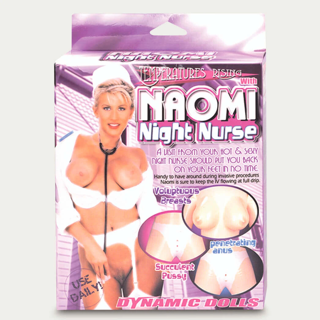 Naomi Nacht Krankenschwester aufblasbare Puppe mit Uniform