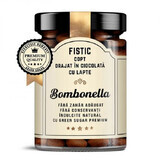 Fistic copt drajat in ciocolata cu lapte Bombonella Secretele Ramonei, 180 g, Laboratoarele Remedia