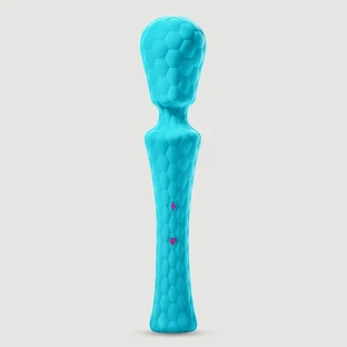 FemmeFunn Ultra Wand XL Leistungsstarker Silikon Massage Vibrator - Türkis